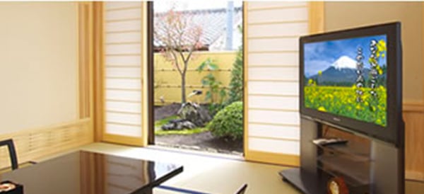 しっとりと安らぎの空間に